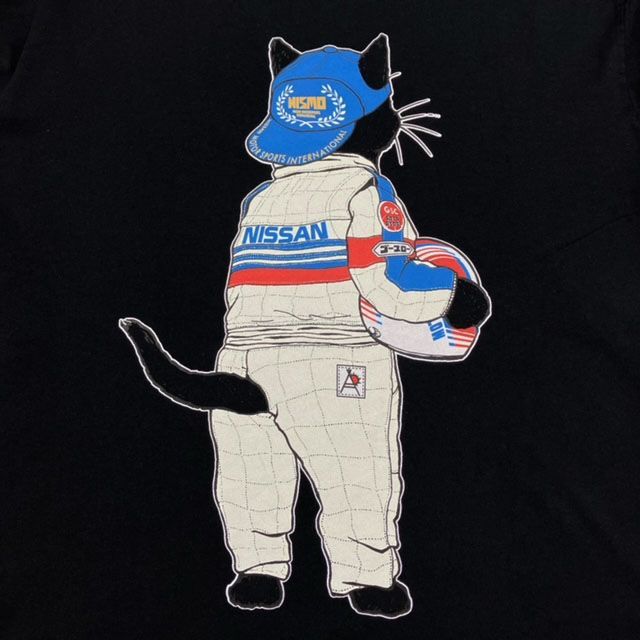NISSAN × go slow caravan USA/C NISMO レーシング ドライバー 猫 L