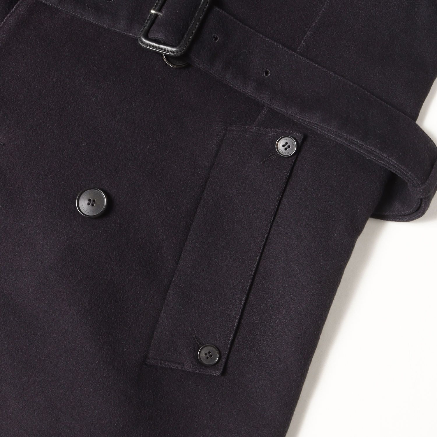 MACKINTOSH マッキントッシュ　ウールコート　ネイビー　フェトラー　38 Mackintosh（マッキントッシュ） ウールコート メンズ SIZE 38