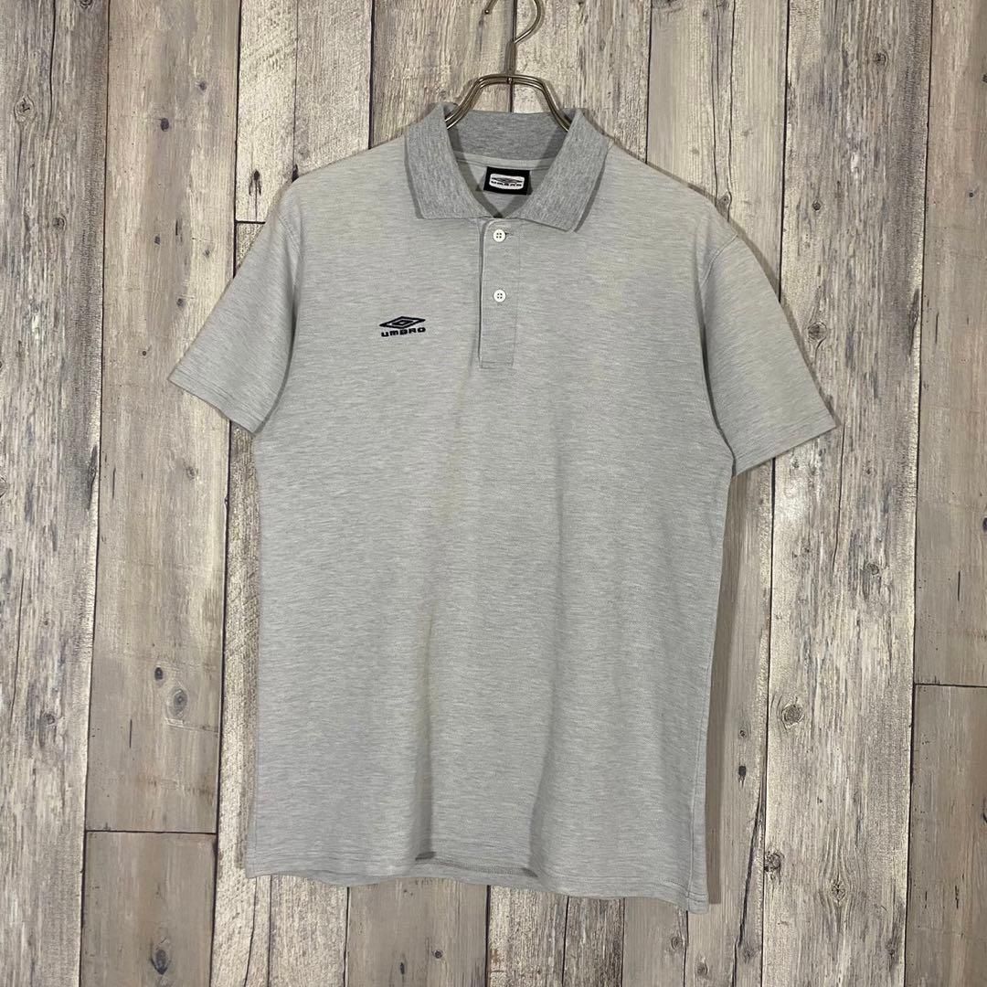 OLD UMBRO 00s アンブロ デサント製 半袖 ポロシャツ M - メルカリ