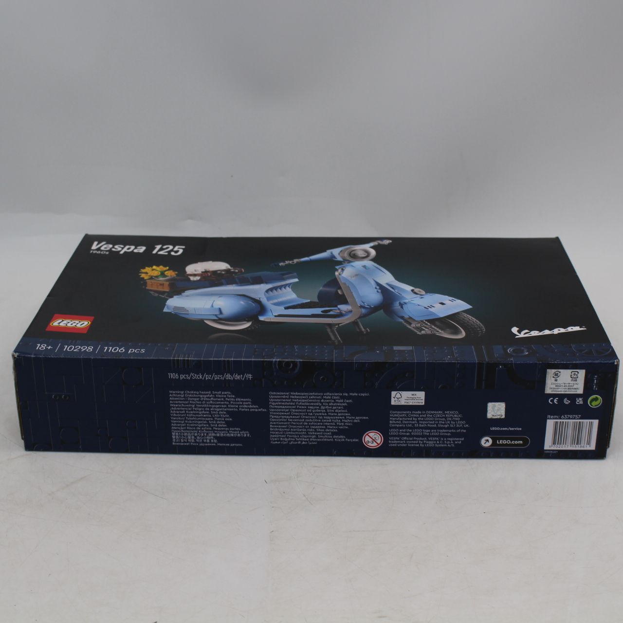 LEGO Vespa 125 10298 1106ピースSet Review ➟ 10298 LEGO<sup>®</sup 