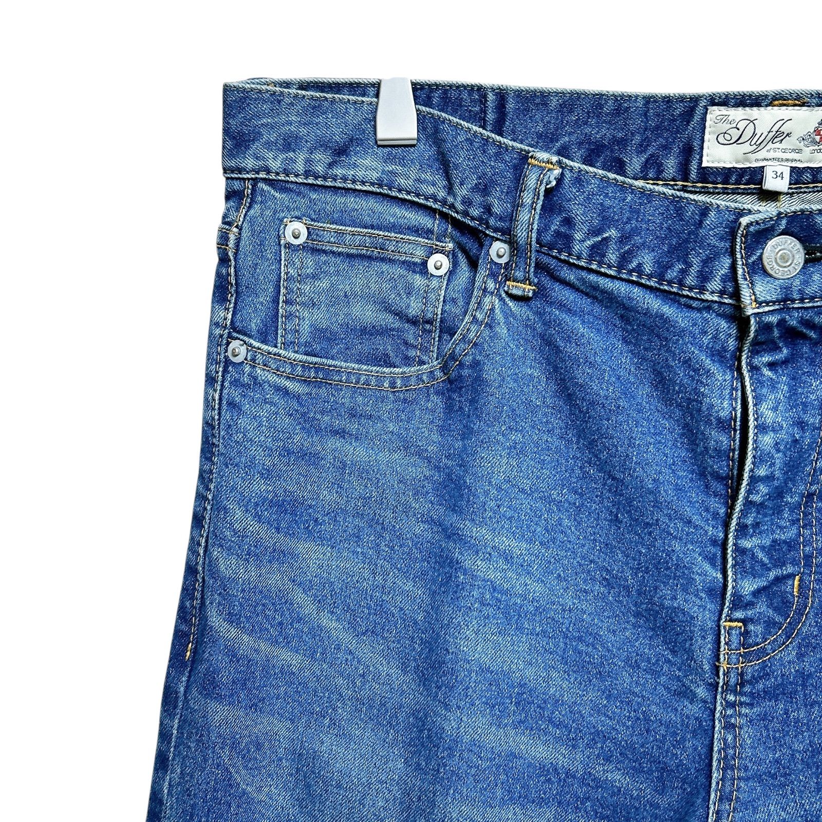 ☆ The DUFFER of ST.GEORGE OKAYAMA DENIM：ユーズドウォッシュ 