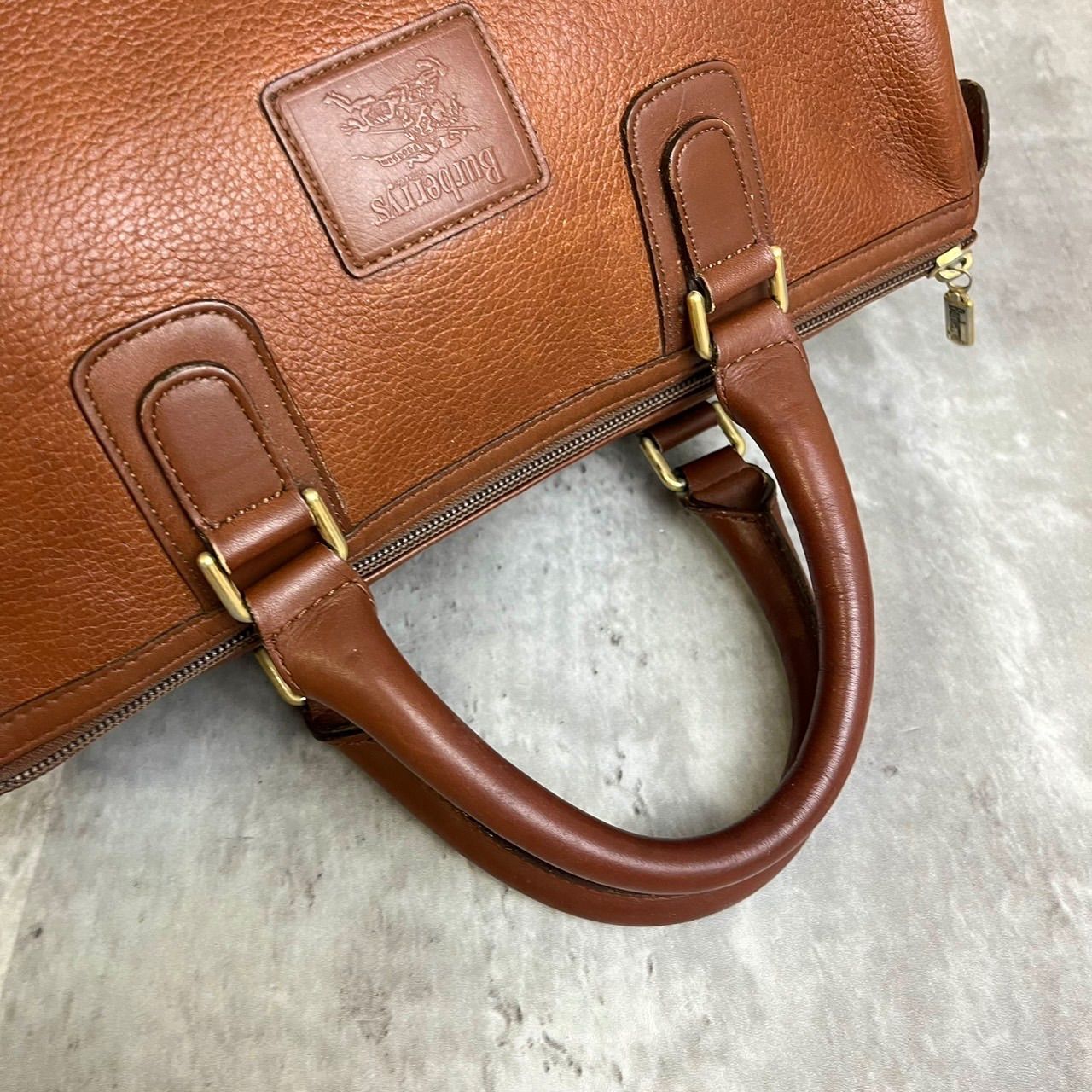 ✨良品✨ BURBERRY バーバリー ミニボストンバッグ ハンドバッグ 