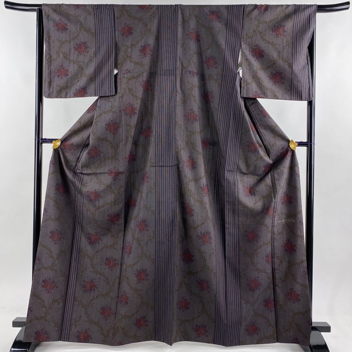 色無地 美品 秀品 身丈163cm 裄丈68cm 正絹