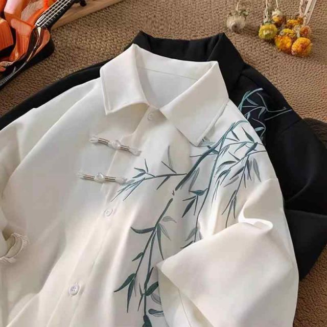 春 コーデ メンズ  服 シンプル ファッション オシャレ 大人 かっこいい 大きいサイズ ストリート 紳士服  半袖 シャツ カジュアル 唐 スーツ ジャケット ハイエンド