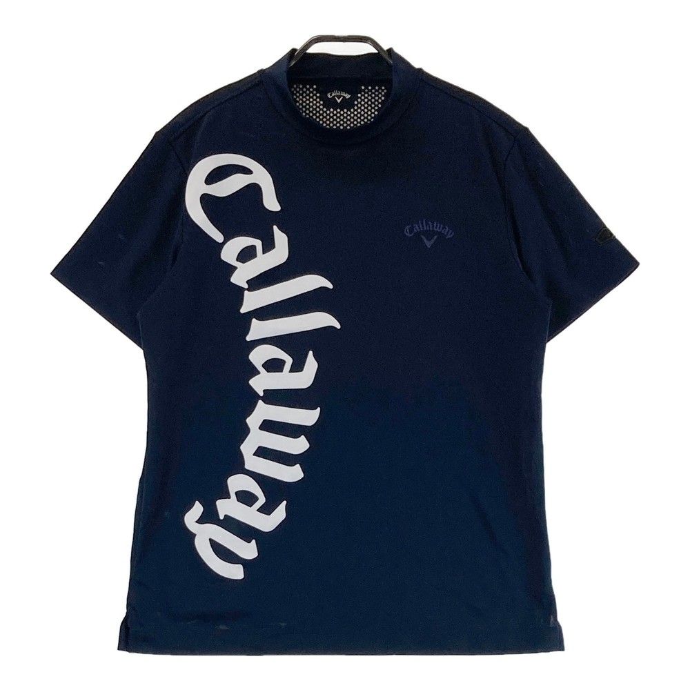 キャロウェイ メンズ 半袖 モックネックシャツ 新作 キャロウェイ