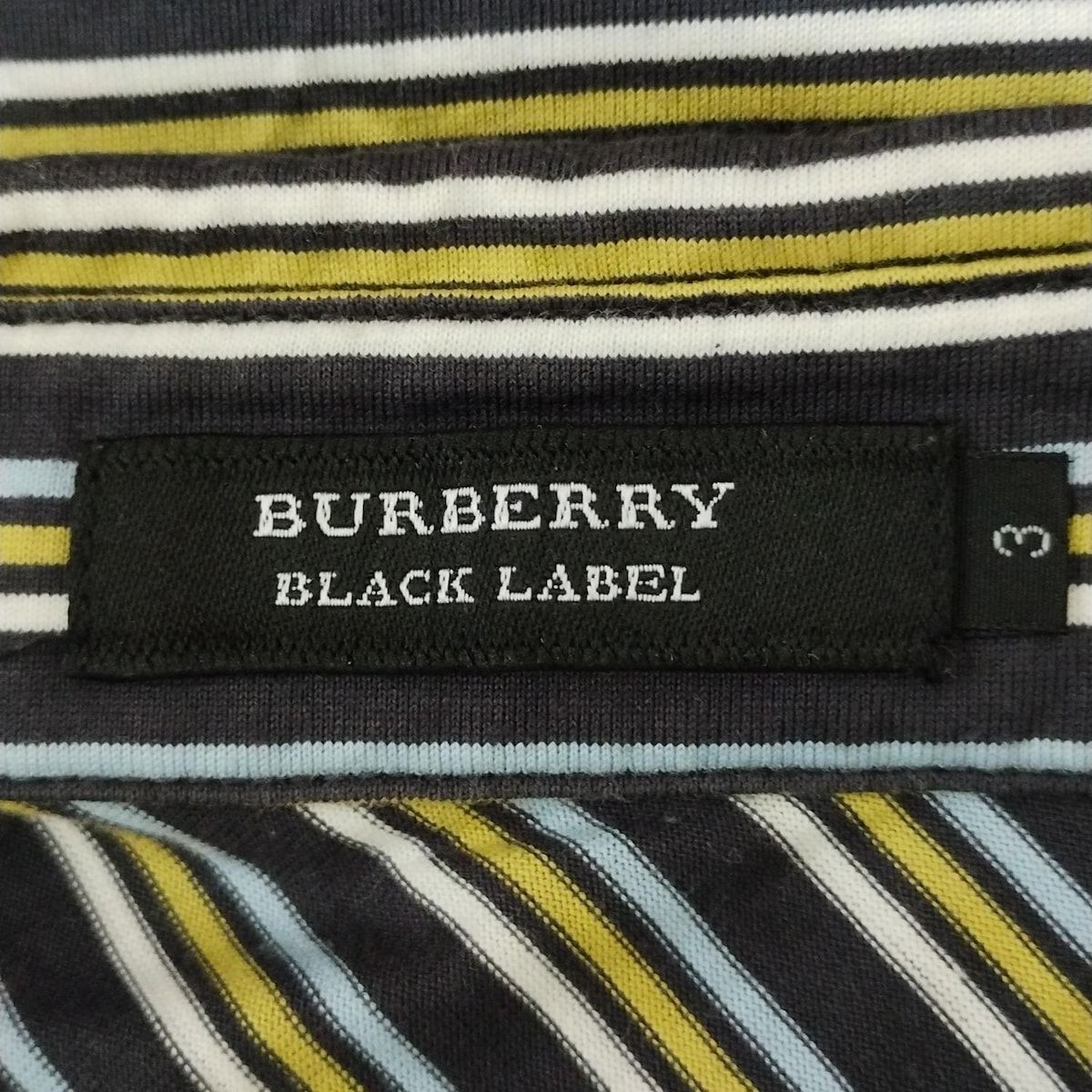 Burberry Black Label(バーバリーブラックレーベル) 半袖ポロシャツ