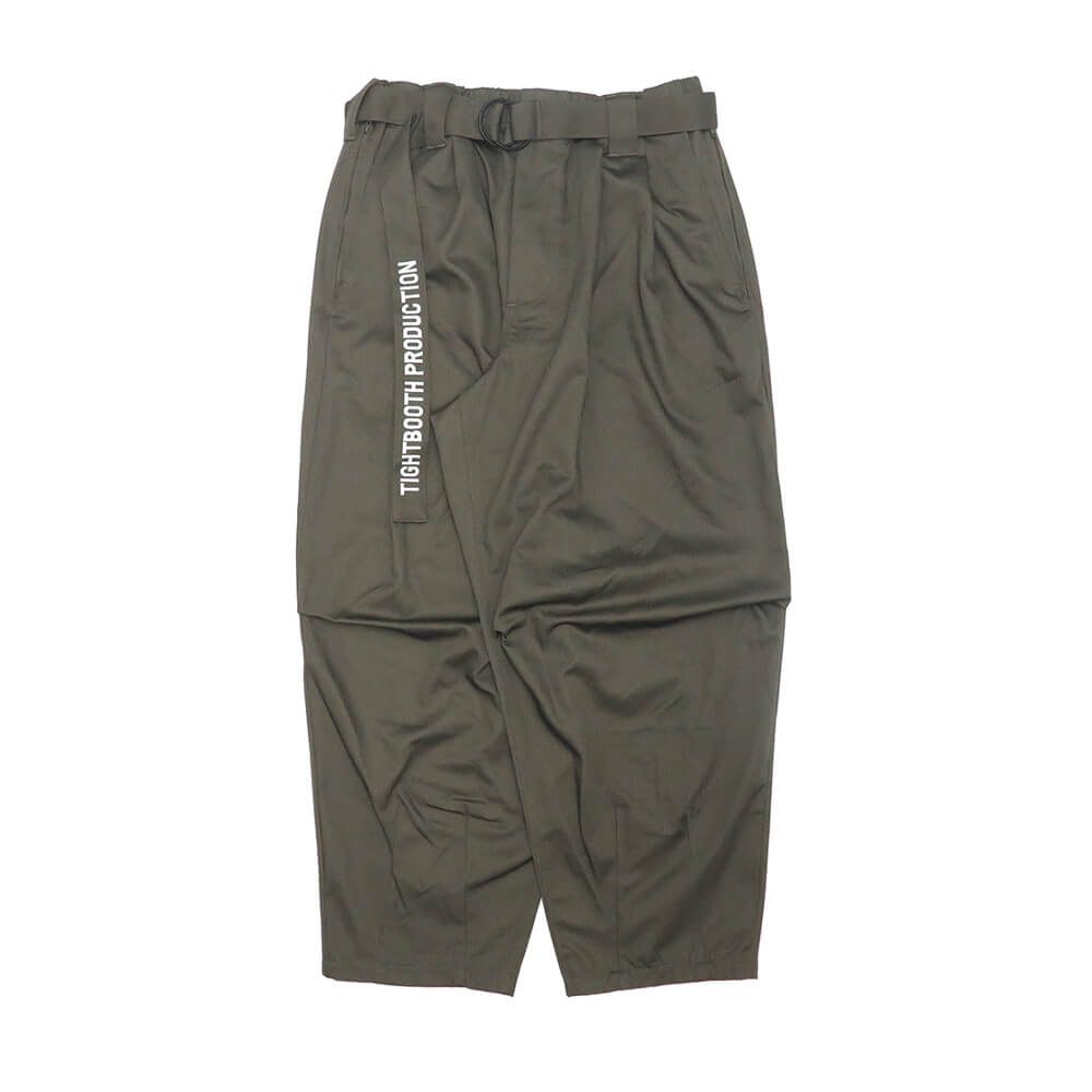 Tightbooth ワイドパンツ　オリーブ　M Tightbooth ワイドパンツ オリーブ M （TIGHTBOOTH PRODUCTION