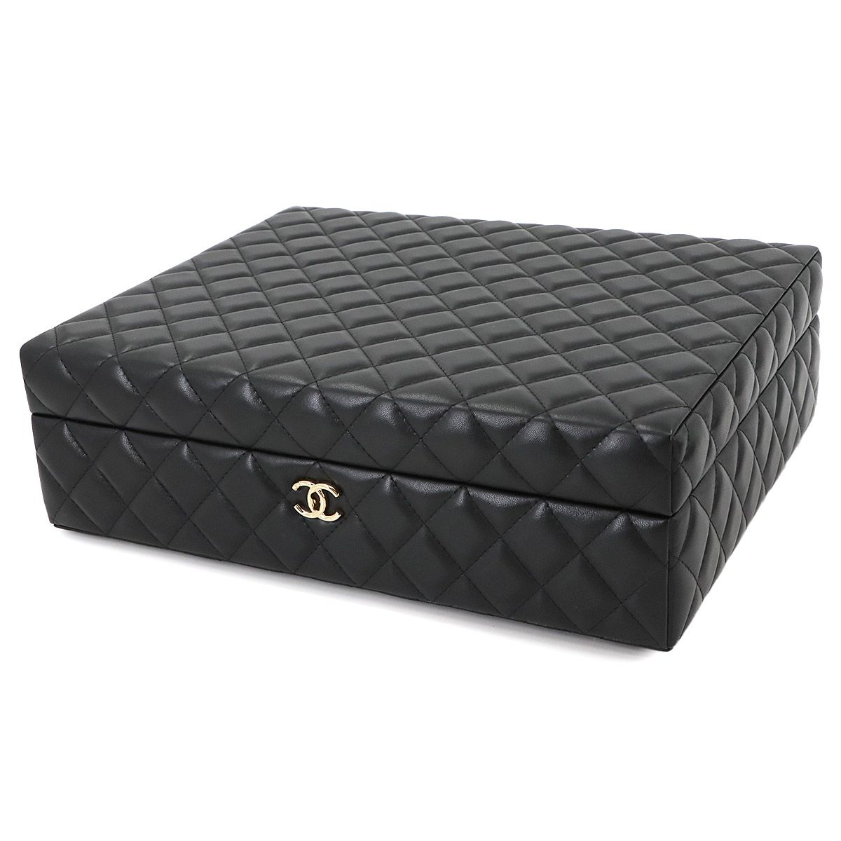 未使用 展示品 シャネル CHANEL マトラッセ ミニ チェーン ショルダー バッグ 4点セット レザー ブラック AS1949 ゴールド 金具 VLP 90269141 CHANEL（シャネル） 未使用 展示品 マトラッセ ミニ チェーン