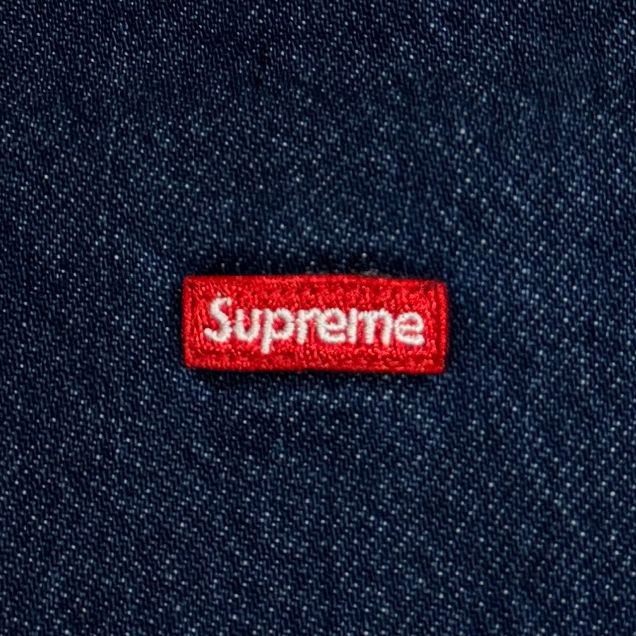 国内正規 美品 Supreme 24AW Small Box Shirt Rinsed Denim スモール