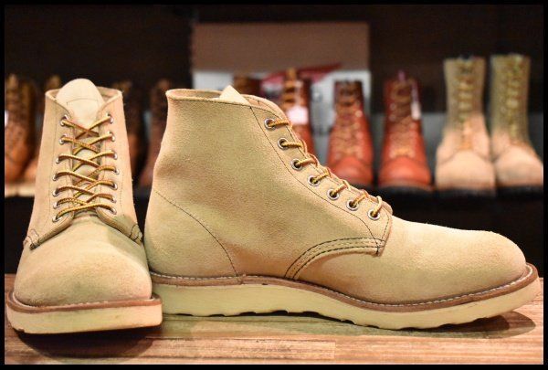 8.5D 11年 レッドウィング 8167 スエード アイリッシュセッター ホーソーンアビレーン 編み上げ ブーツ redwing HOPESMORE FI283