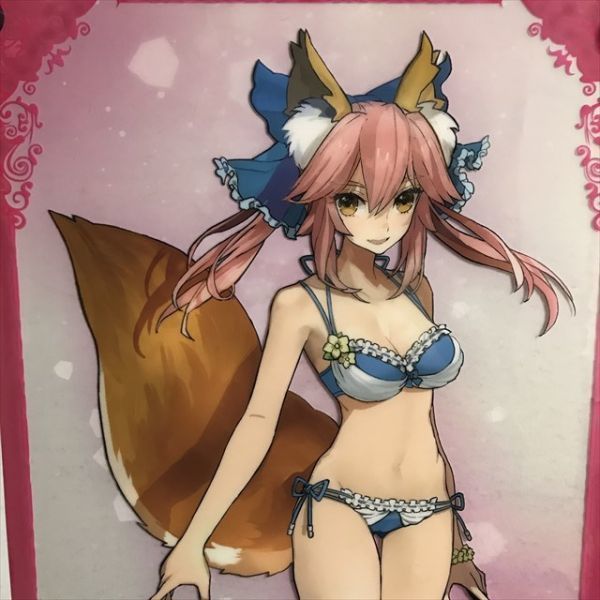 X614 ◇Fate/Grand Order FGO 玉藻の前 A3サイズ クリアポスター 