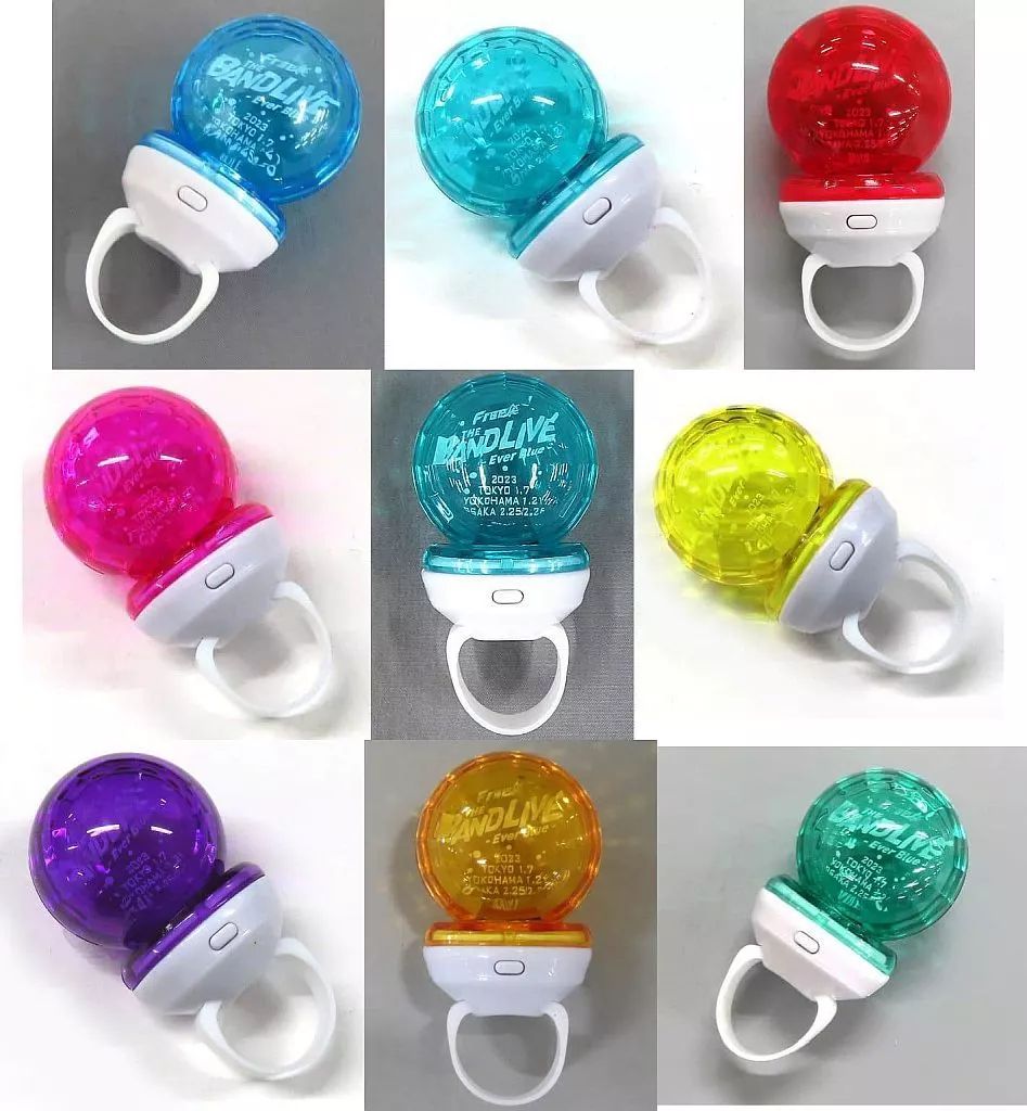 Free! THE BAND LIVE バンドライブ リングライト 七瀬遙2点 Free! THE