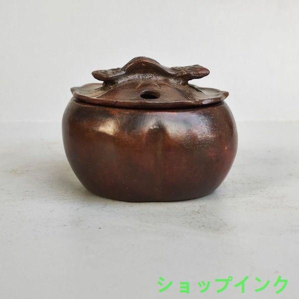 茶道具 香炉 銅製 金属工芸