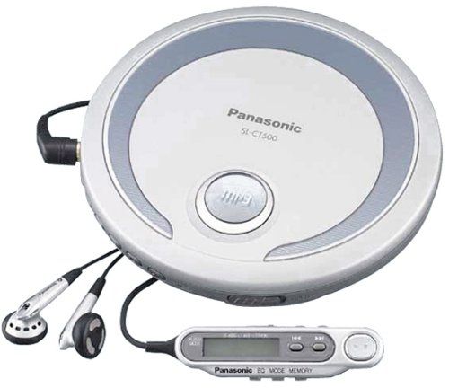 【】パナソニック ポータブルCDプレーヤー シルバー SL-CT500-S cm3dmju