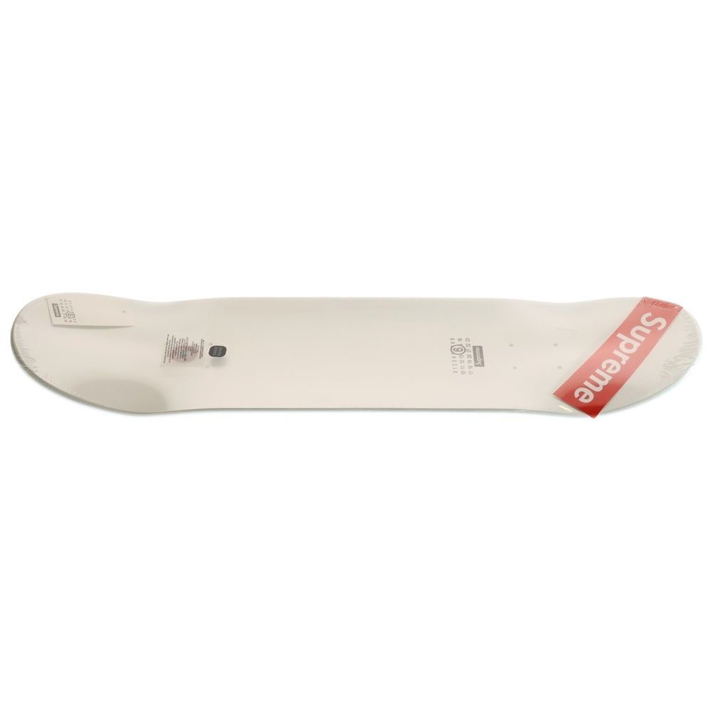 SUPREME シュプリーム 24SS ×MM6 Skateboard ボックスロゴ カレンダー スケートボード デッキ ホワイト