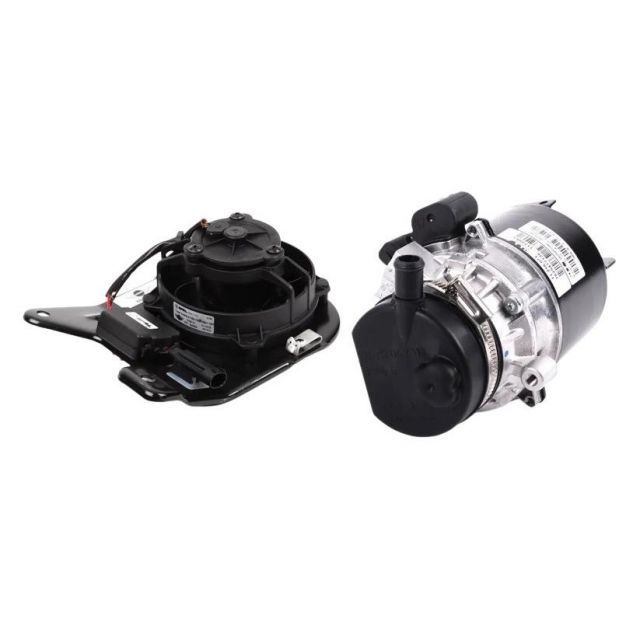 正規純正品 BMW MINI PSポンプ ＋ 電動ファン SET ミニ ワン クーパー S 32416857718 32416778425 パワステポンプ パワーステアリングポンプ 3241-6778-425