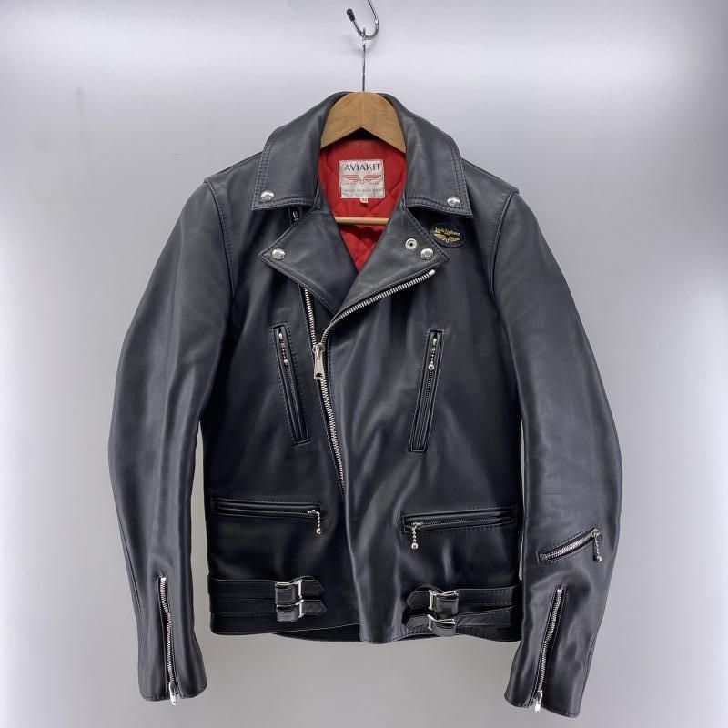 ルイスレザー 黒　34 中古】lewis leathers Lightning サイズ34 黒 ルイスレザー[24