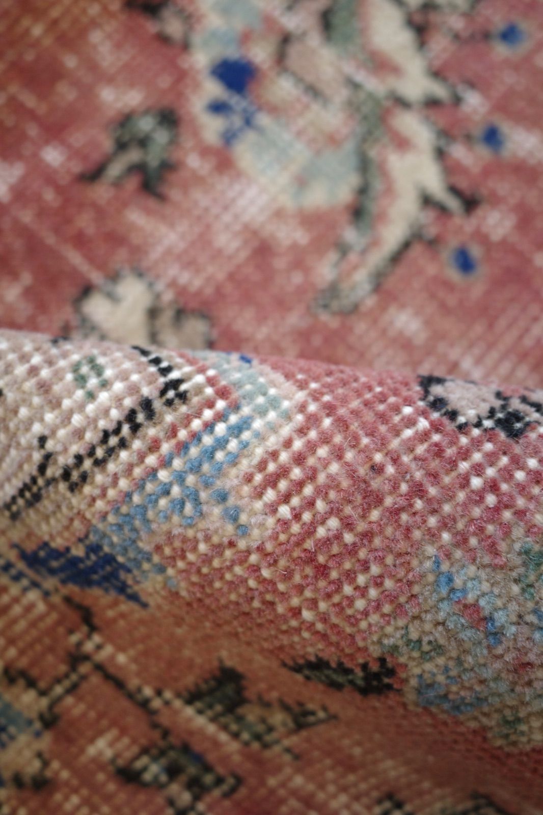 ヴィンテージラグ フローラル