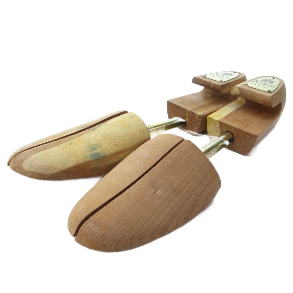 オールデン ALDEN シューツリー 木製シューキーパー シューズケア メンズシューズ 約27-28cm ベージュ系 IBO79