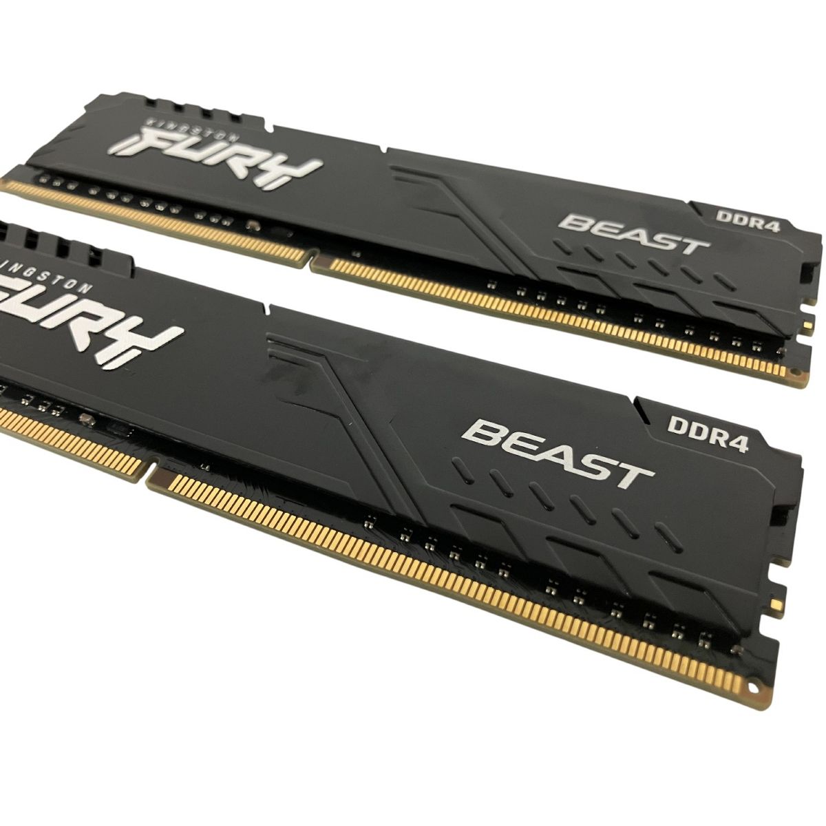 KINGSTON （3）KINGSTON 8GB×2枚 計16GB DDR4 2400 KVR24S17S8/8 中古 