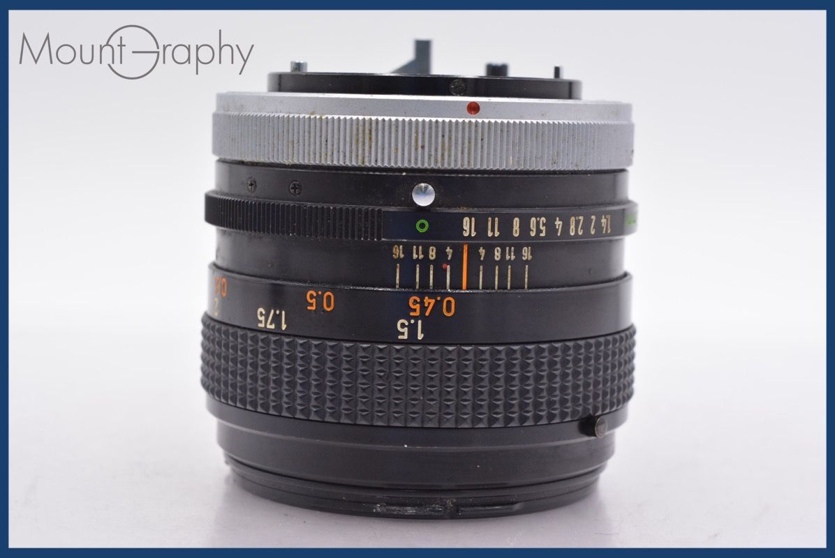 CANON FD 50mm F1.4 S.S.C. ⑦【美品】Canon FD50mm F/1.4 CANON FD 50mm F1.4 S.S.C. ⑦【美品】Canon FD50mm F/1.4