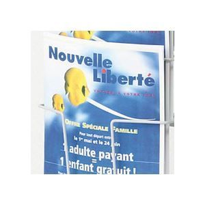 激安大特集。 イワサキ パンフレットスタンド 3列10段 A4サイズ TZR-PSN230LG 1台