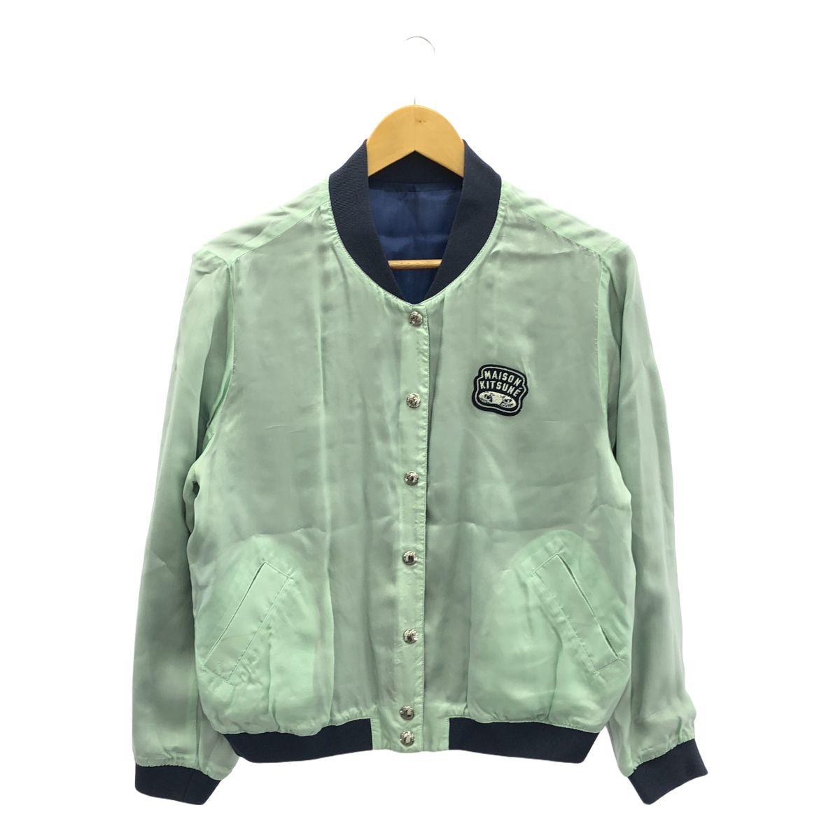 ◉MAISON KITSUNE リバーシブルジャケット/スタジャン