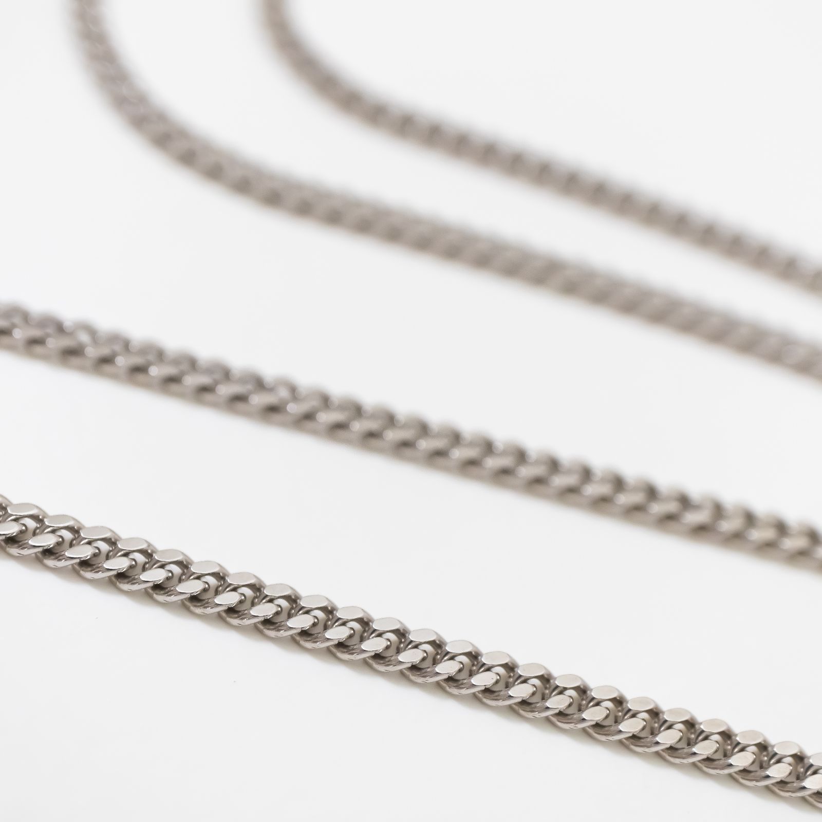 TOM WOOD トムウッド CURB CHAIN M 24.5 チェーン ネックレス