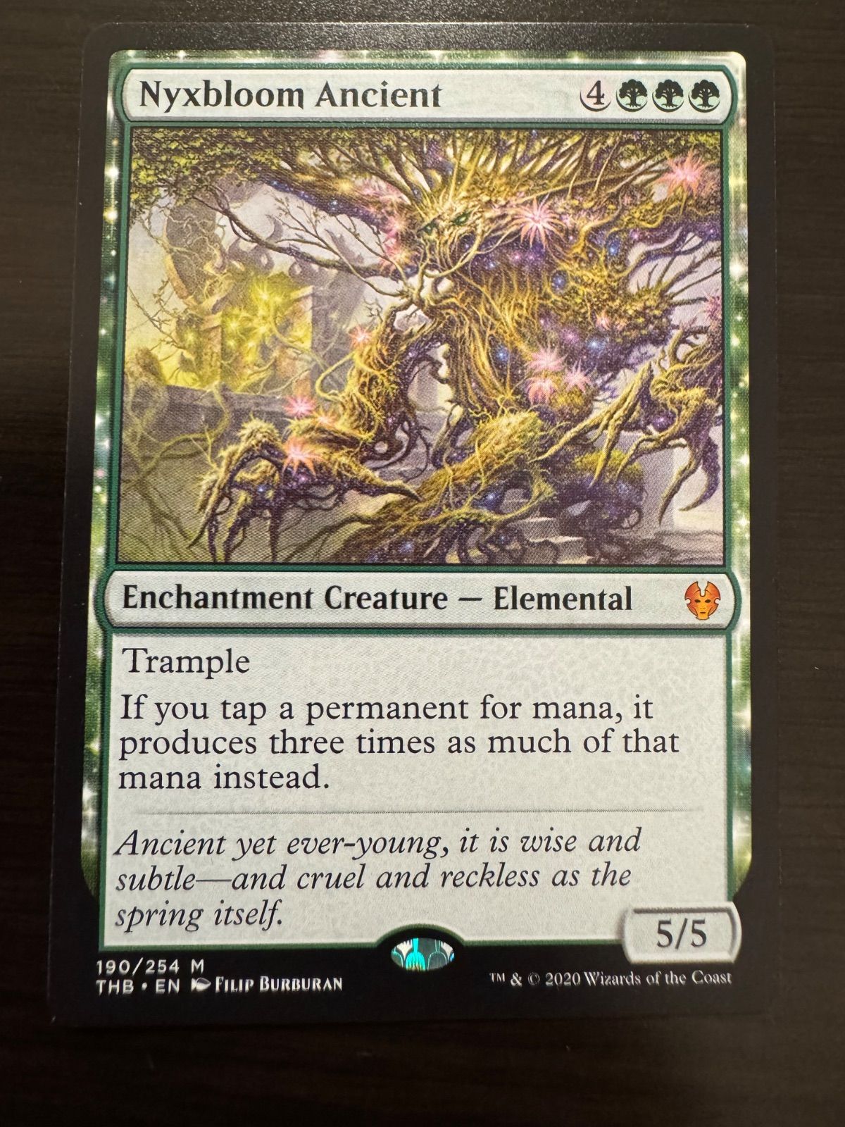 MTG ニクス咲きの古きもの 英語 THB テーロス還魂記 - メルカリ
