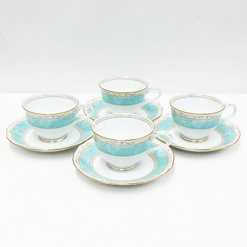 Noritake ノリタケ ハナレイク 華麗句 カップ＆ソーサー 4客セット