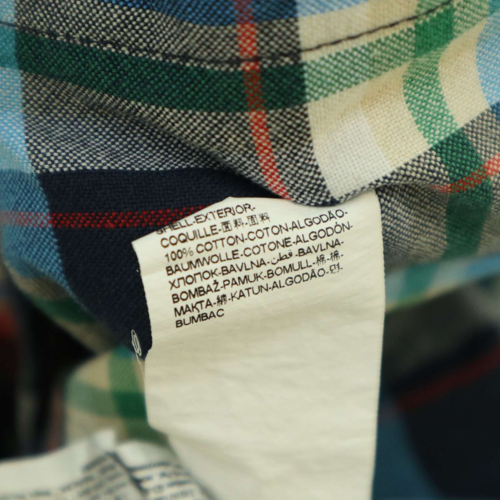 グッドデザイン古着 Desigualデシグアル クレイジーパターンチェックシャツ Desigual デシグアル 通年 ロゴ刺繍☆ クレイジーパターン 長袖