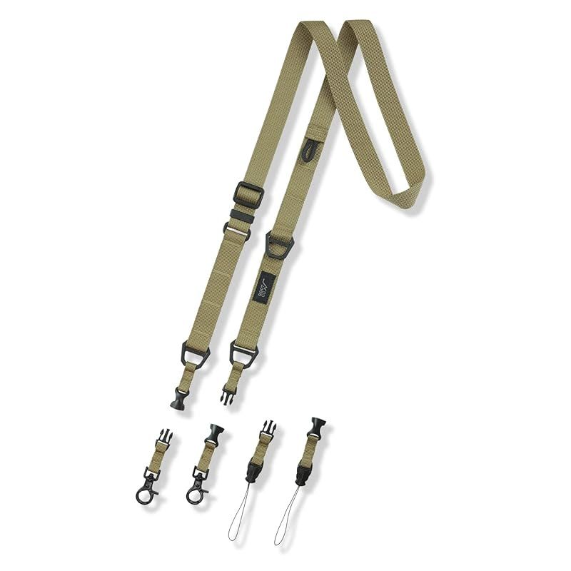 【ROOT CO.】GRAVITY UTILITY WEBBING NECK/SHOULDER LOOP （コヨーテ)