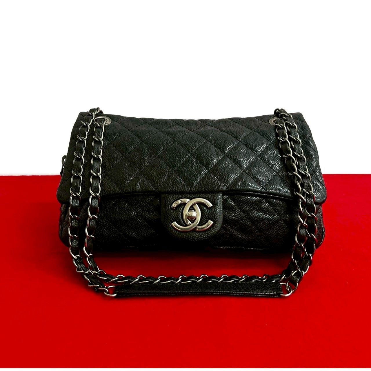 極美品 32番台 CHANEL シャネル19 マトラッセ カードケース 極美品 32番台 CHANEL シャネル19 マトラッセ カードケース