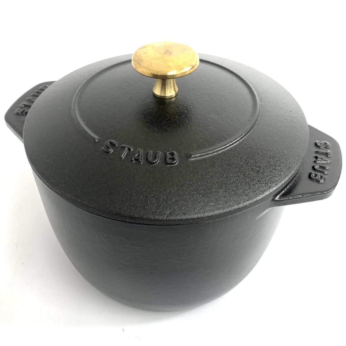 staub ストウブ ラ ココット デ ゴハン 調理器具 ブラック 240001138003
