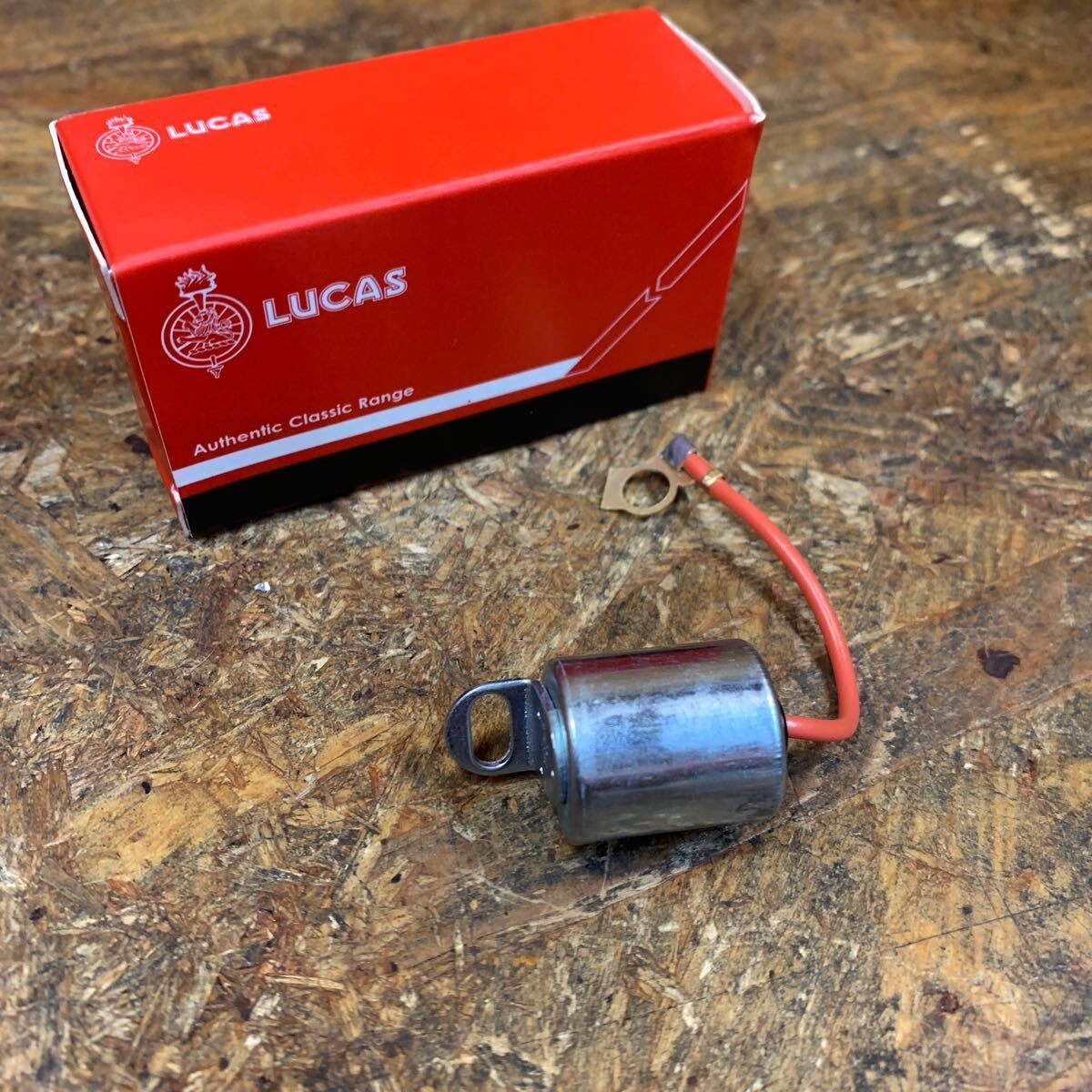 ルーカス純正 コンデンサー トライアンフ AJS BSA LUCAS triumph