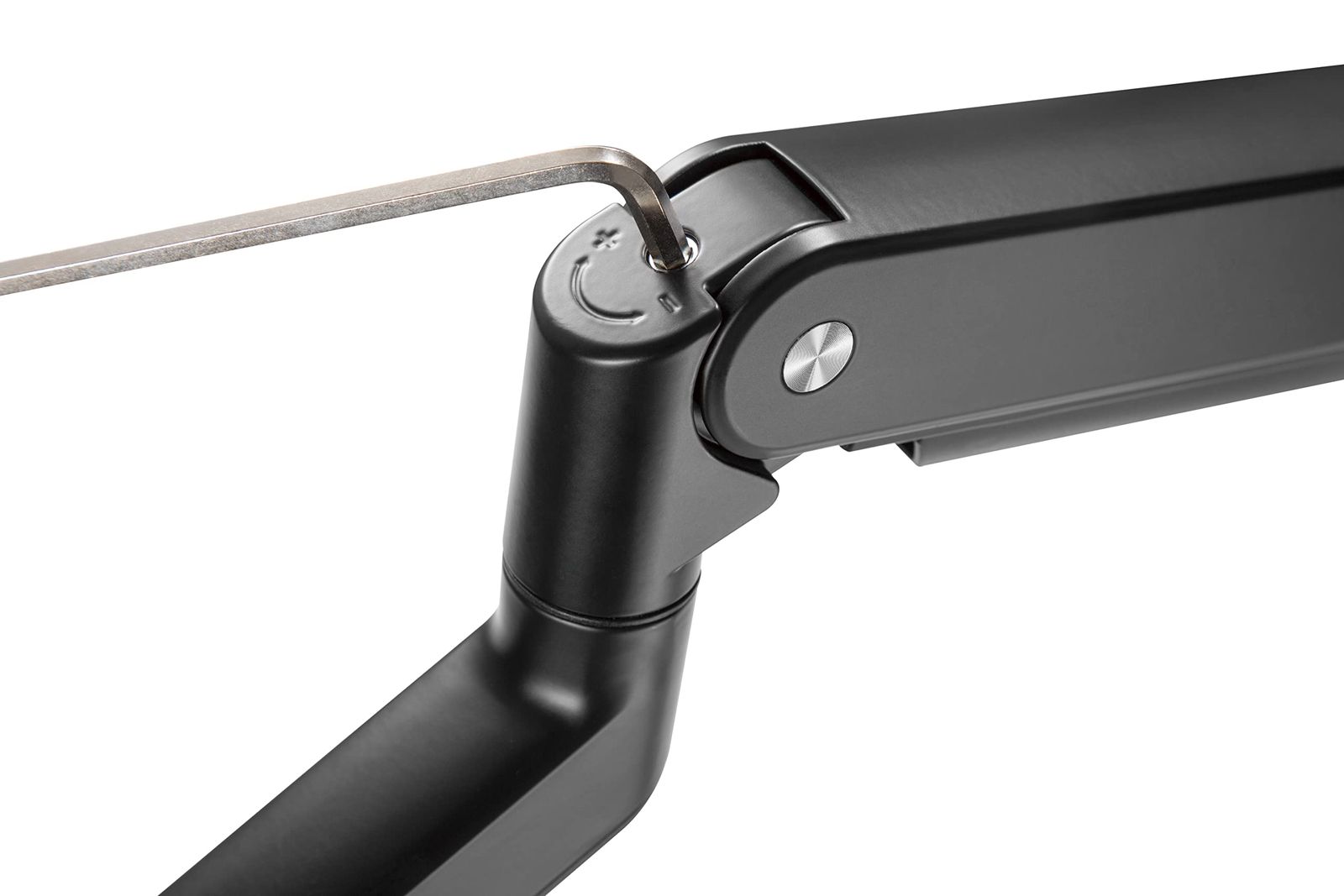 グリーンハウス モニターアーム 17-32インチ対応 耐荷重2-10㎏ 2画面 メカニカル GH-AMDV2H-BK SKLAD-KIRPICHA_RU