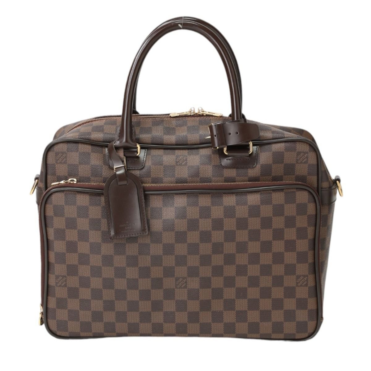 ルイヴィトン N23252 ダミエ ハンドバッグ イカール ハンドバッグ LOUIS VUITTON ブラウン