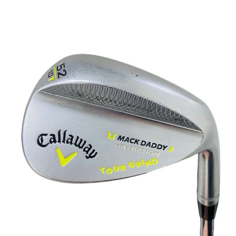 Callaway Golf - キャロウェイ ウェッジ MACK DADDY 2 TOUR GRIND 52度 本体のみ 【中古】 42506R2 キャロウェイ ウェッジ MACK DADDY 2 TOUR GRIND 52度 本体のみ