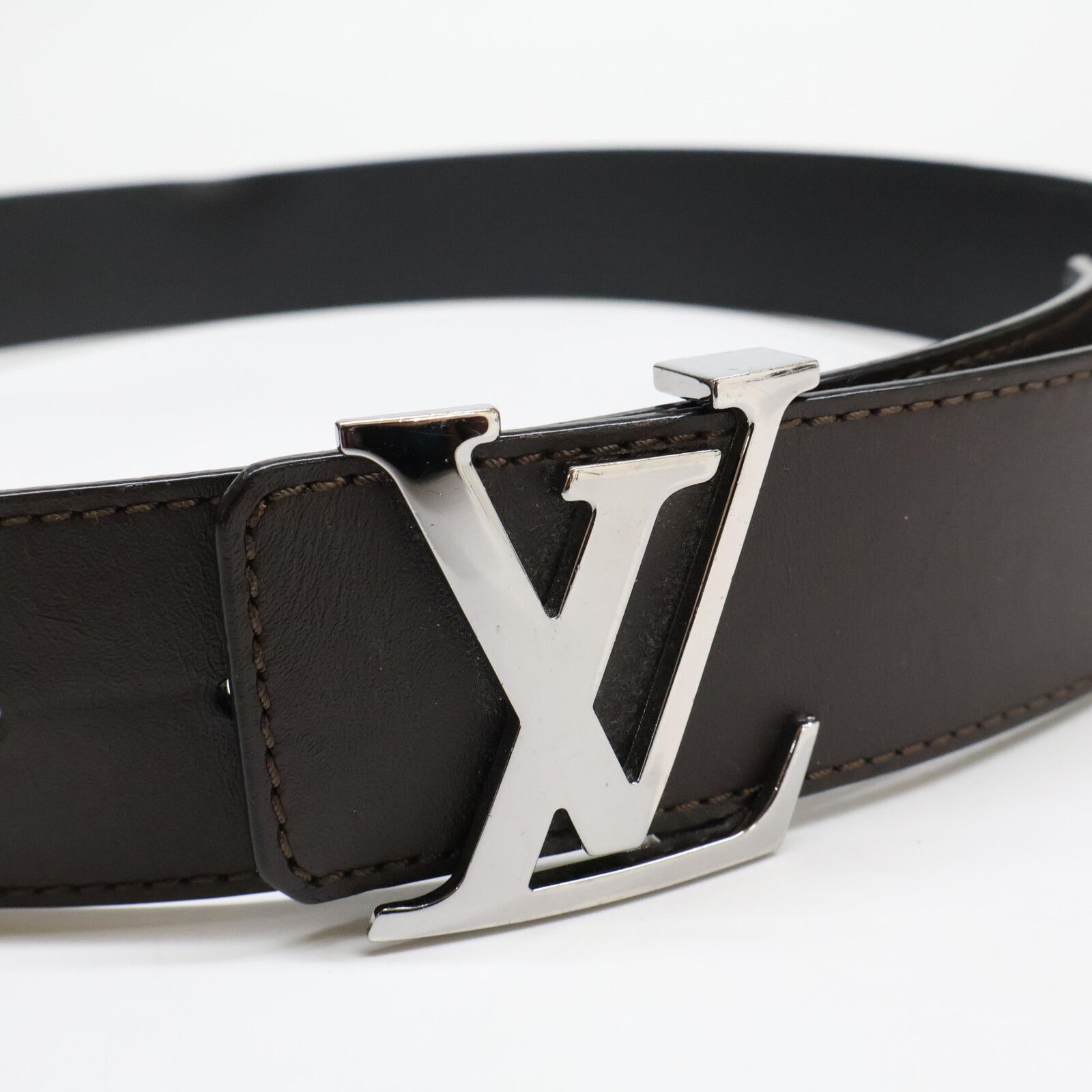 LOUIS VUITTON】M9887 レザーベルト LOUIS VUITTON ルイヴィトン 14年