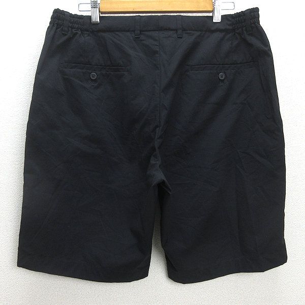 G□ユニクロ/UNIQLO×Theory 感動イージーショーツ/321-447096【XL】黒