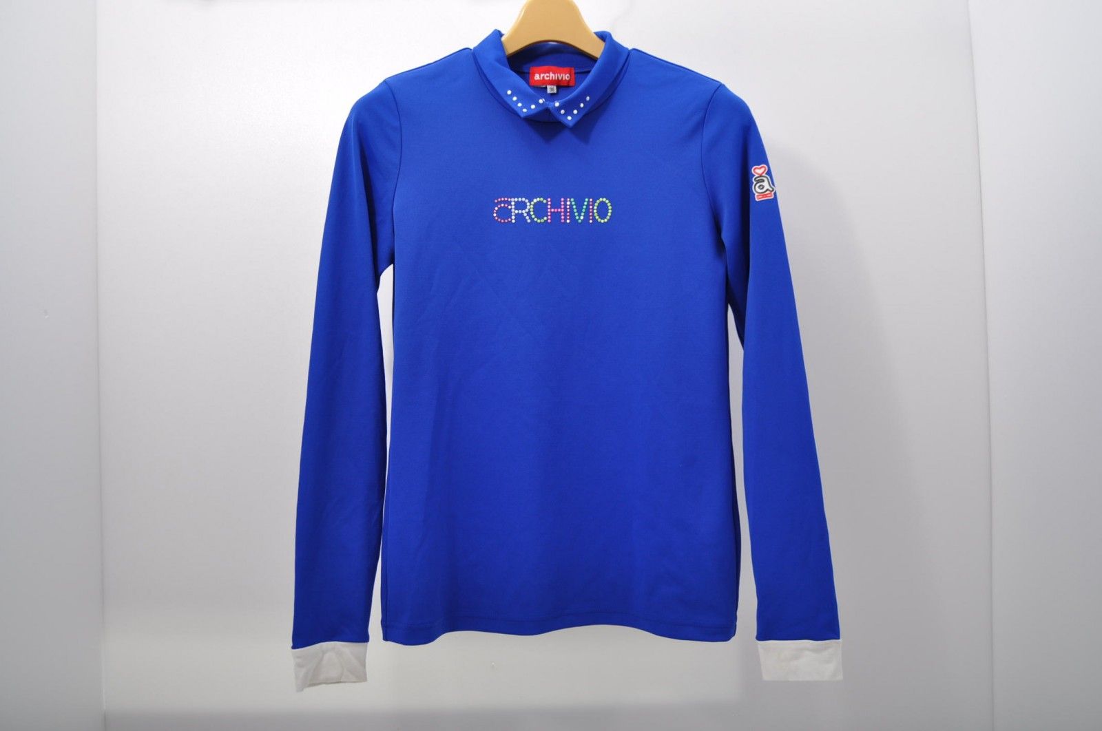 archivio - coco 中古 アルチビオ archivio レディース 長袖シャツ 38(M) 紺 ネイビー ウィングカラー風 春秋 archivio - coco 中古 アルチビオ archivio レディース 長袖
