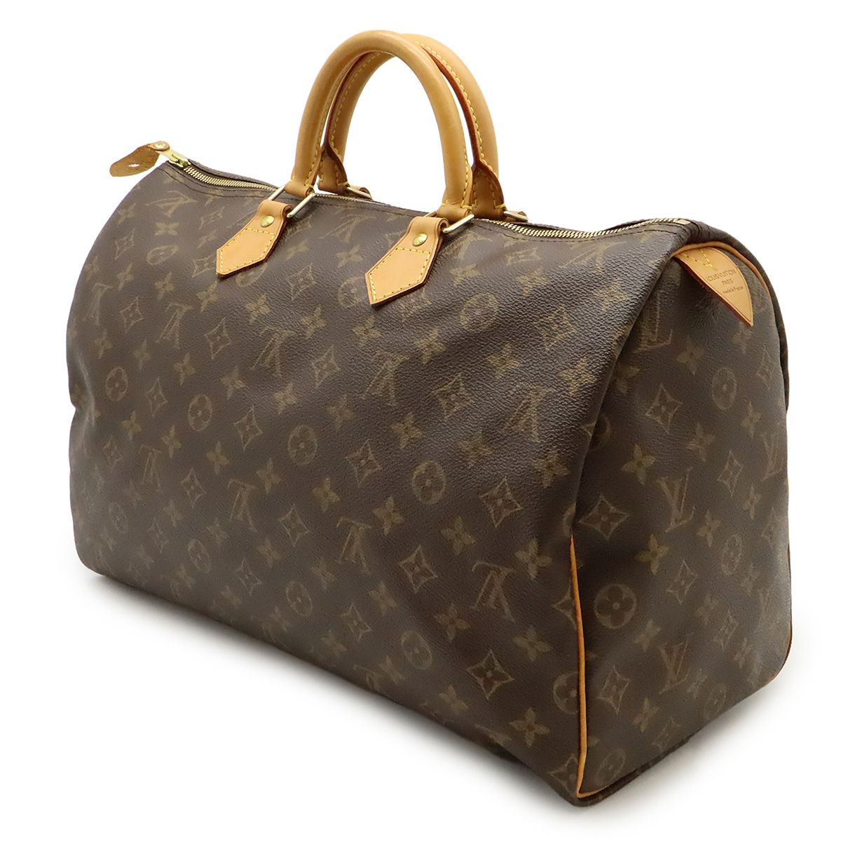 ルイ ヴィトン◎スピーディ40 モノグラム ボストンバッグ ハンドバッグ 茶色 LOUIS VUITTON ルイ・ヴィトン M41522 スピーディ40 モノグラム