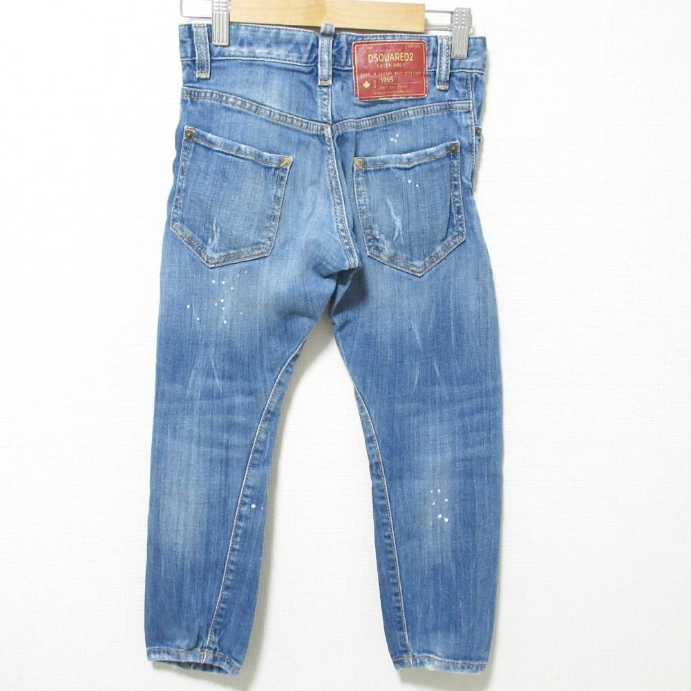 美品 Dsquared2 ディースクエアード キッズ 子供服 ストレッチ