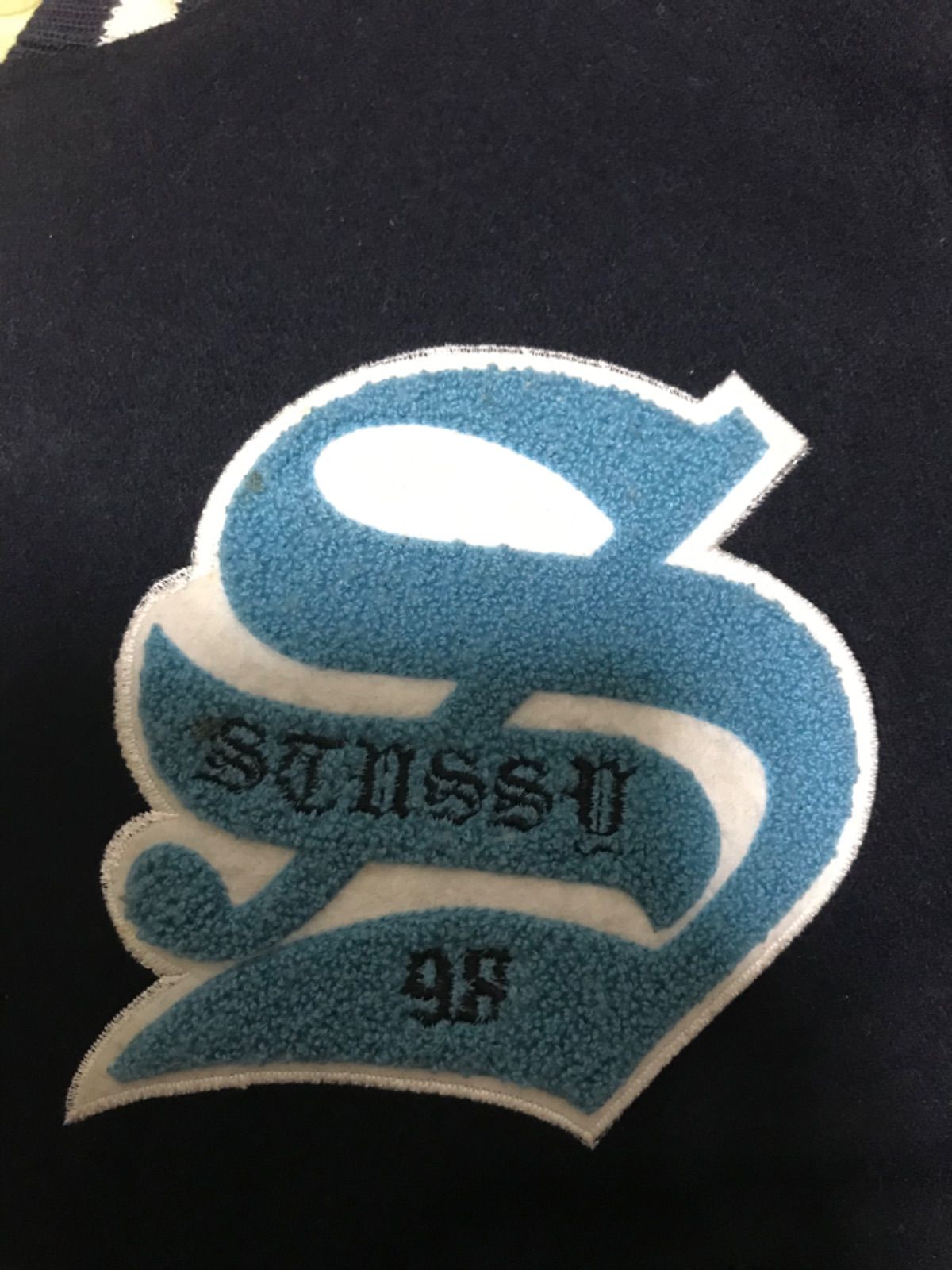 1998年製 STUSSY BIG4「4都市限定」スタジャン - メルカリ