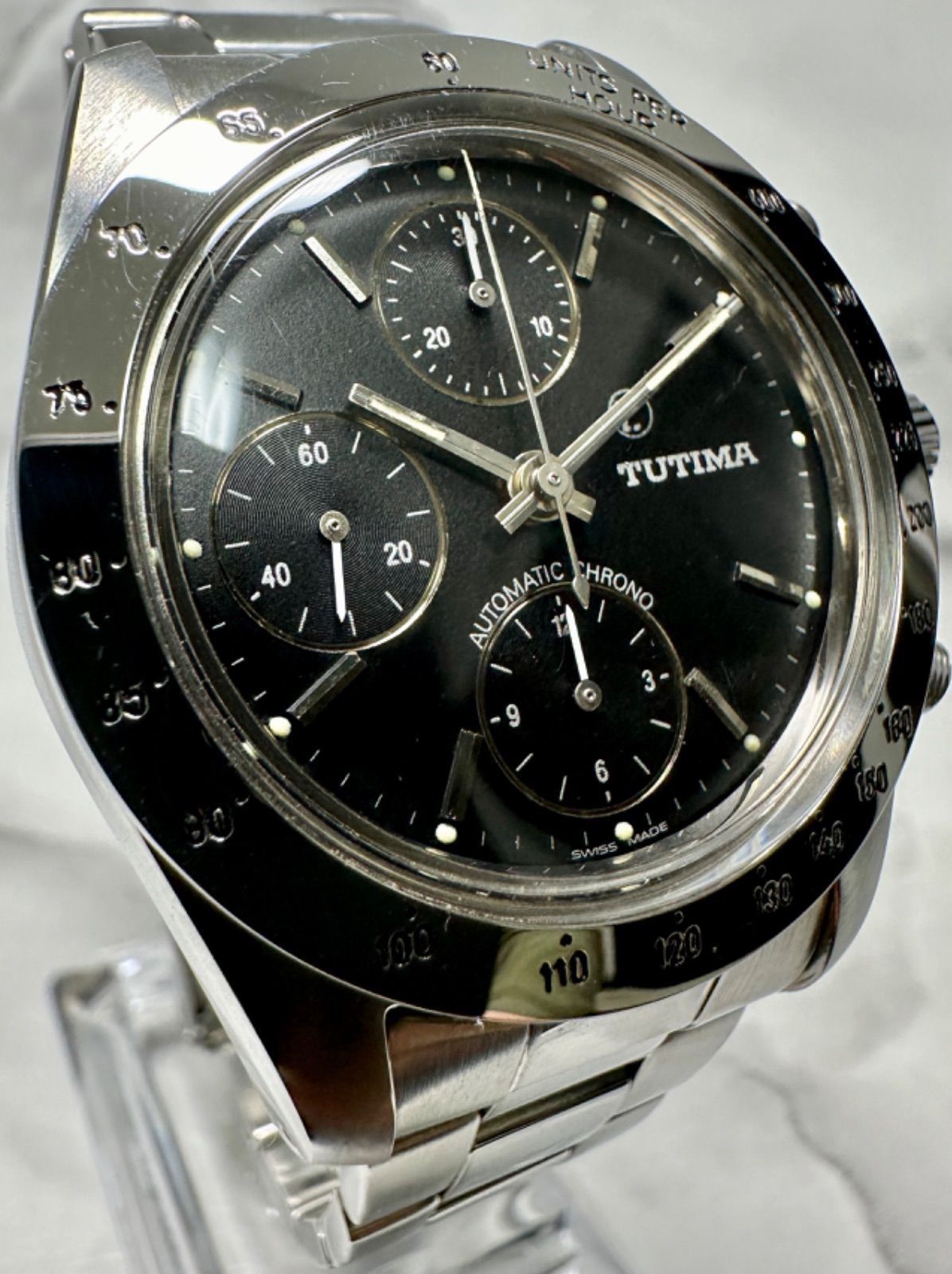 希少 バルジュー7750搭載 TUTIMA チュチマ グラスヒュッテ 793
