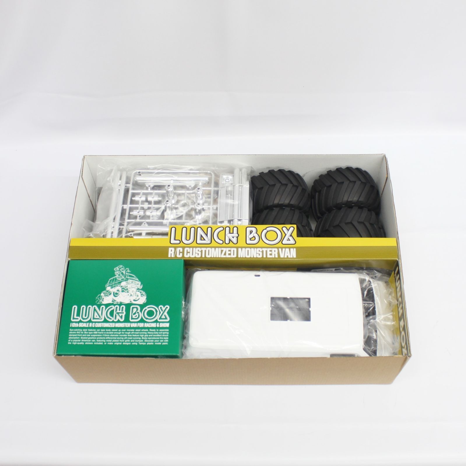 1/12 電動RC組立キット ランチボックス【58347】 1/12 電動RC組立