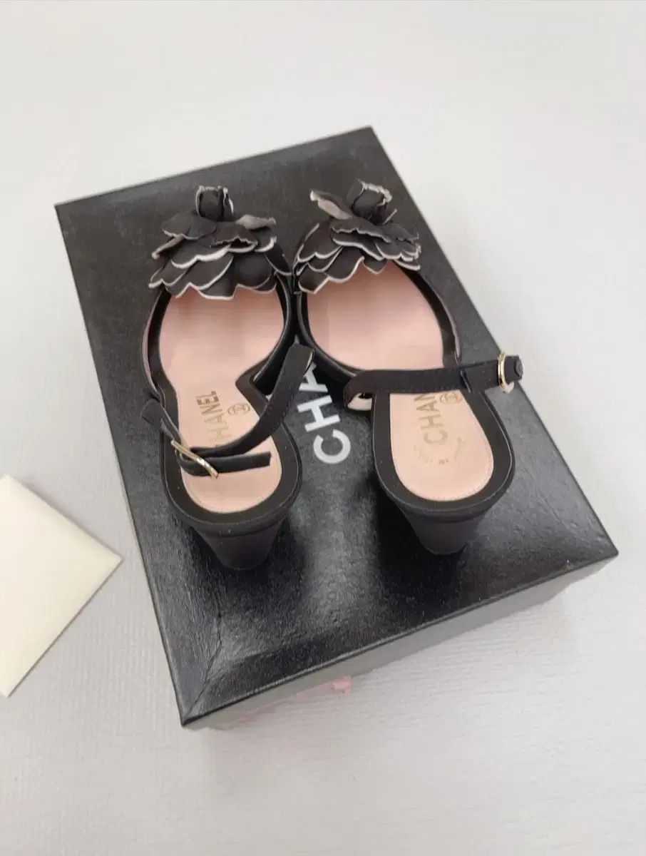 シャネル　カメリアサンダル36 23センチ 新作/24P】CHANEL シャネル サンダル ミュール 厚底 カメリア