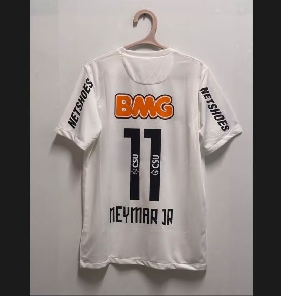 2012-2013 サントス本拠地の半袖サッカーユニフォーム