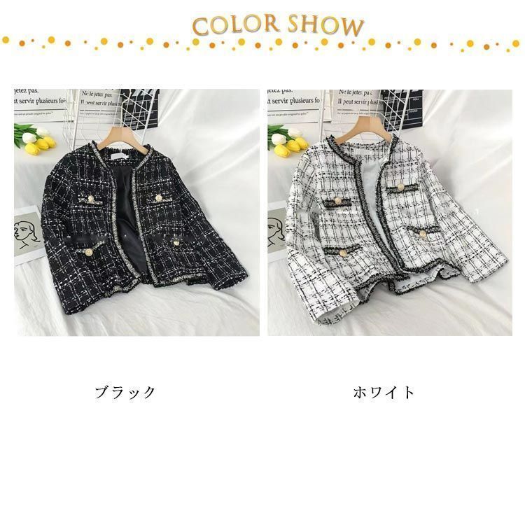 ジャケット ツイードジャケット