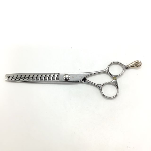 チョッキンシザーCHOKKIN ブレードブレンディング トリミングシザー 右利き セニング トリマー ペット 6.8インチ sc2632